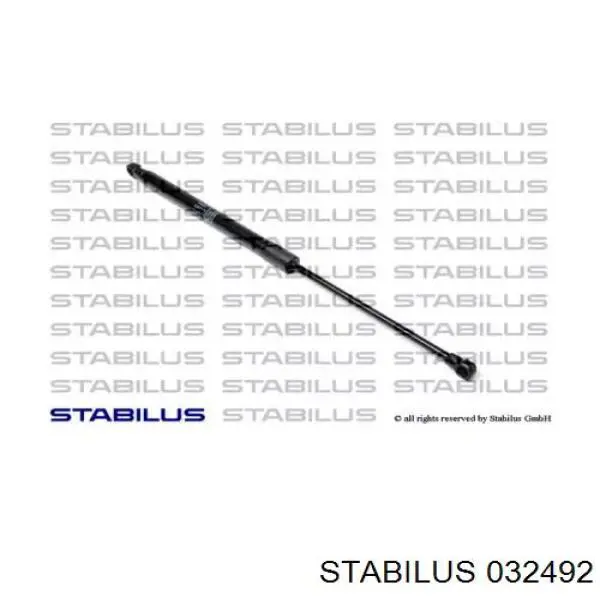 032492 Stabilus Amortyzator klapy bagażnika (3/5 drzwi-tylnych)