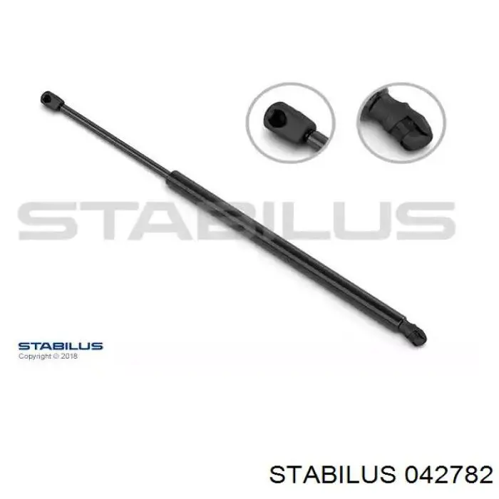 042782 Stabilus Amortyzator klapy bagażnika (3/5 drzwi-tylnych)