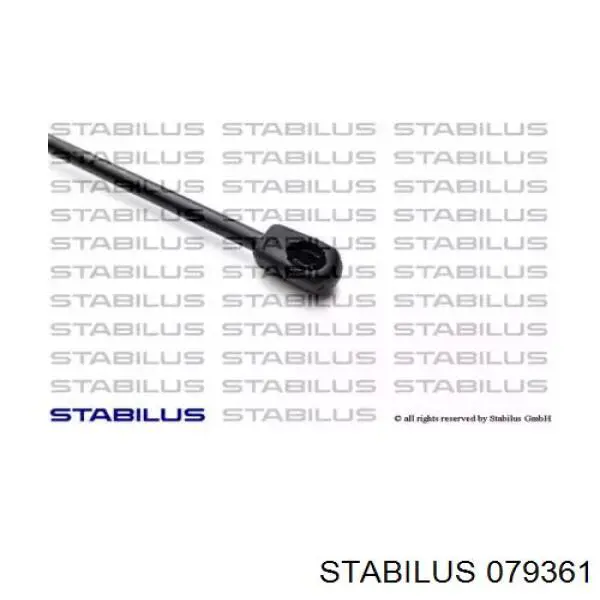 Do koszyka 079361 Stabilus Amortyzator klapy bagażnika (3/5 drzwi-tylnych)
