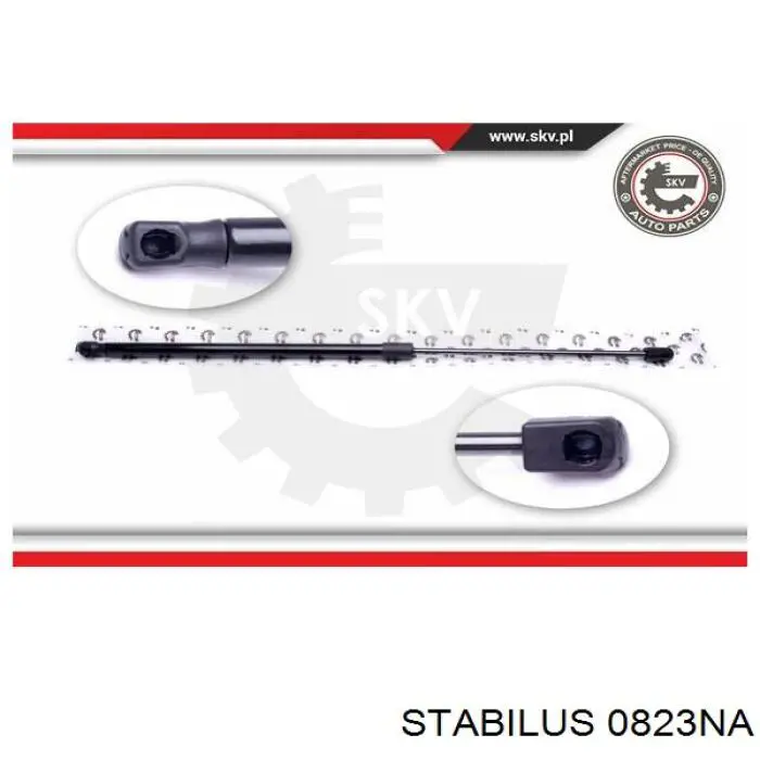 Do koszyka 0823NA Stabilus Amortyzator klapy bagażnika (3/5 drzwi-tylnych)