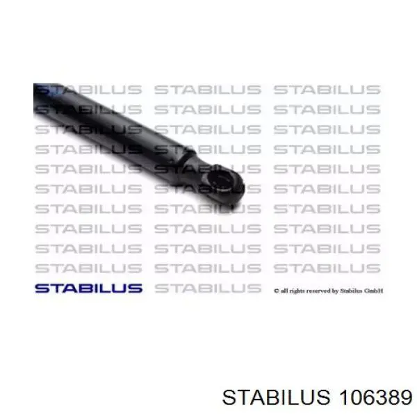 106389 Stabilus Amortyzator klapy bagażnika (3/5 drzwi-tylnych)
