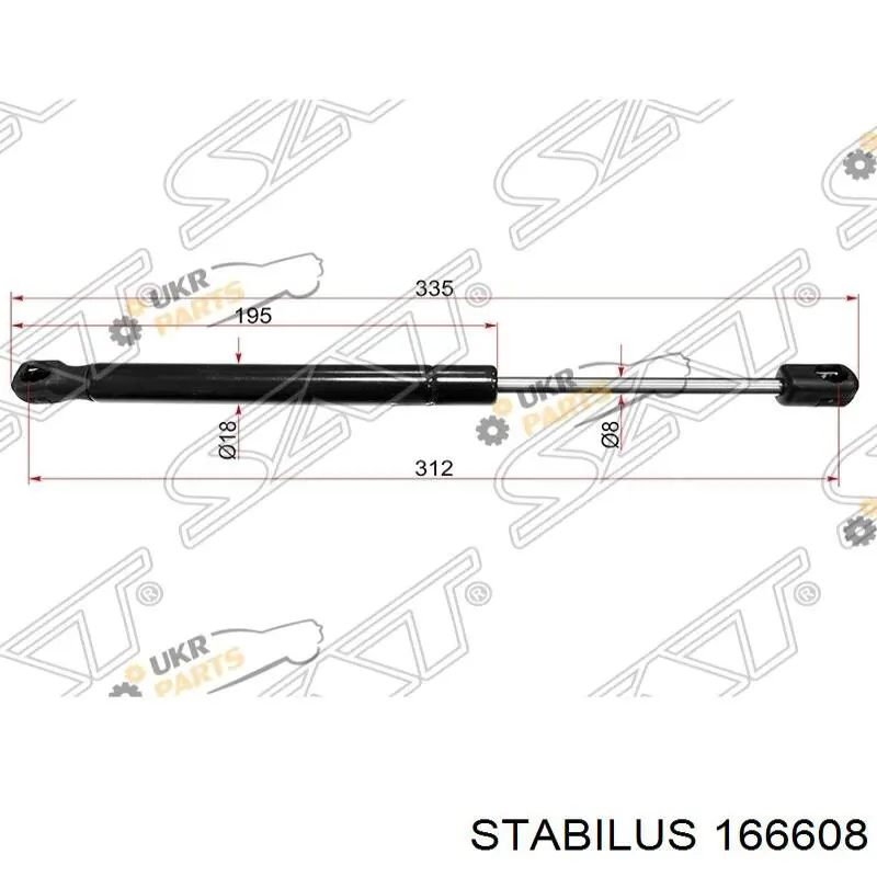 Amortyzator maski GS1466 Magneti Marelli