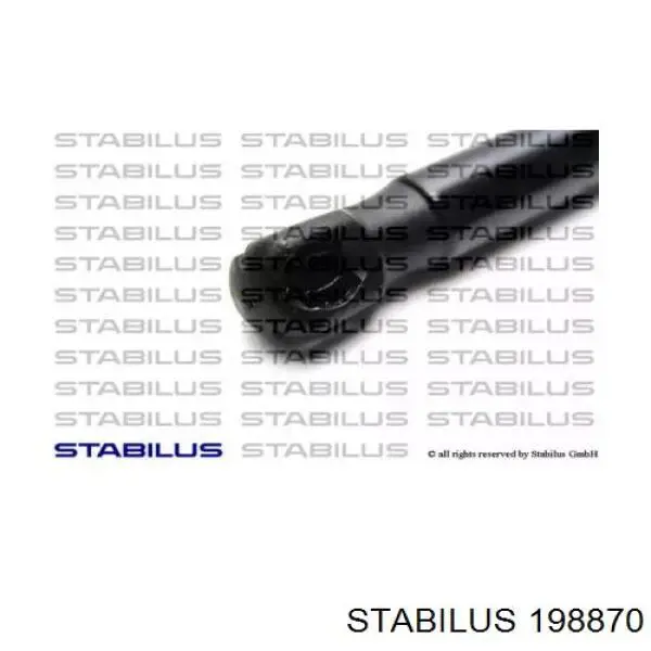 GS1221 Magneti Marelli Amortyzator klapy bagażnika (3/5 drzwi-tylnych)