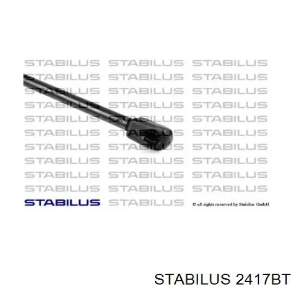 Do koszyka 2417BT Stabilus Amortyzator klapy bagażnika (3/5 drzwi-tylnych)
