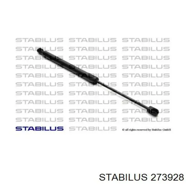 273928 Stabilus Amortyzator klapy bagażnika (3/5 drzwi-tylnych)