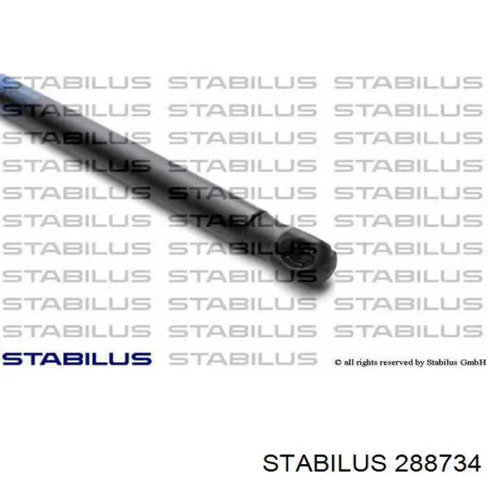 Do koszyka 288734 Stabilus Amortyzator maski