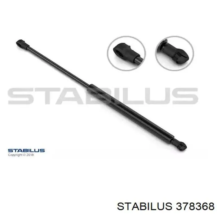 378368 Stabilus Amortyzator szyby bagażnika (3/5 drzwi tylnych)