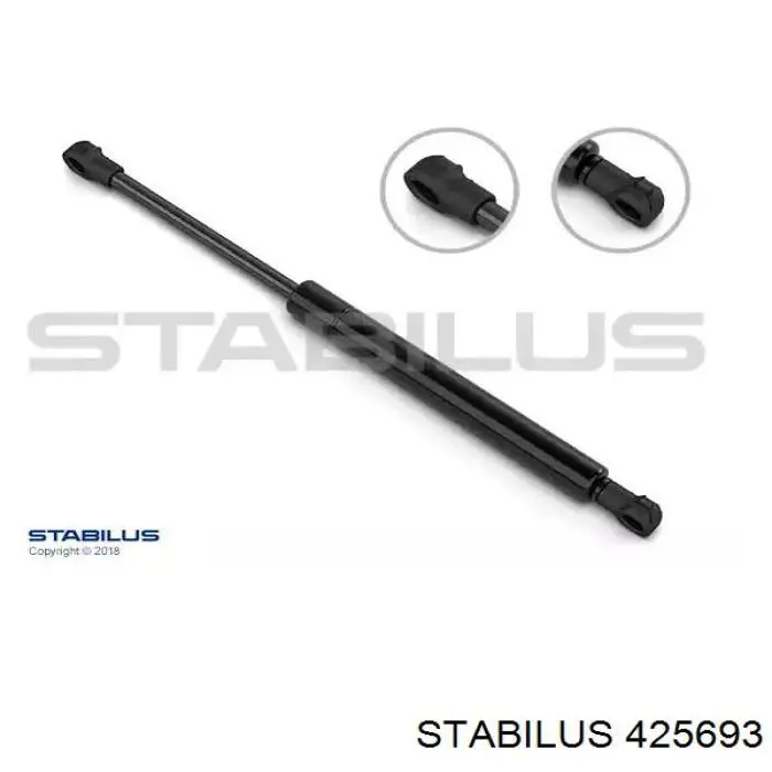 425693 Stabilus Amortyzator klapy bagażnika (3/5 drzwi-tylnych)