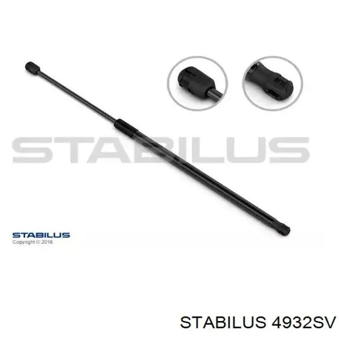 Amortyzator klapy bagażnika (3/5 drzwi-tylnych) Stabilus 4932SV cena, od 14,23 USD