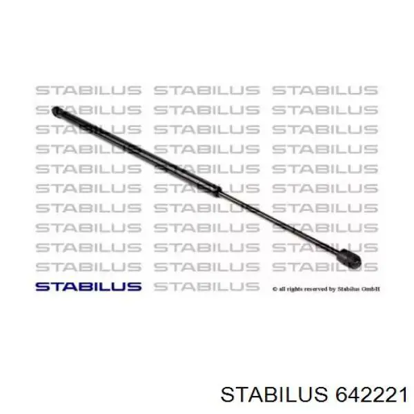 642221 Stabilus Amortyzator klapy bagażnika (3/5 drzwi-tylnych)