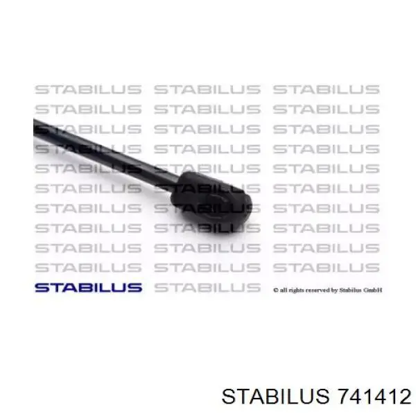Amortyzator klapy bagażnika (3/5 drzwi-tylnych) Stabilus 741412 cena, od 26,36 USD