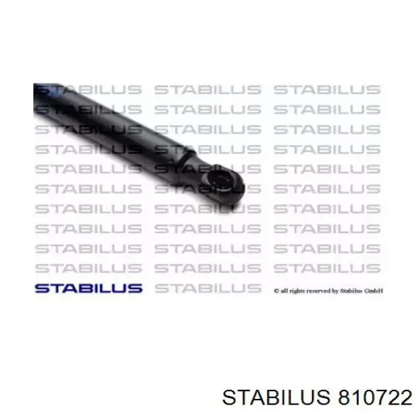 810722 Stabilus Amortyzator klapy bagażnika (3/5 drzwi-tylnych)