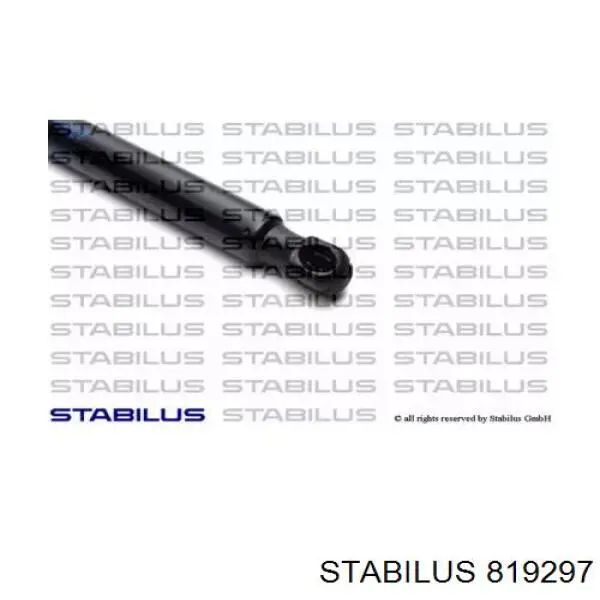 Do koszyka 819297 Stabilus Amortyzator klapy bagażnika (3/5 drzwi-tylnych)