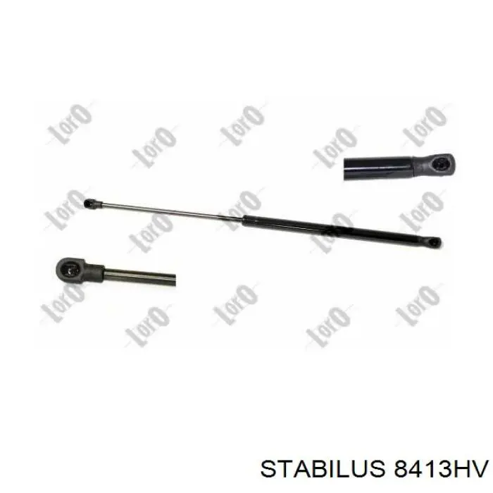 Do koszyka 8413HV Stabilus Amortyzator klapy bagażnika (3/5 drzwi-tylnych)