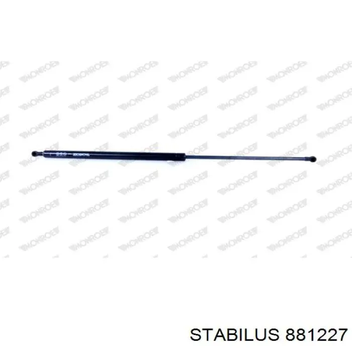 Do koszyka 881227 Stabilus Amortyzator klapy bagażnika (3/5 drzwi-tylnych)
