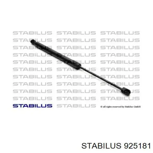 925181 Stabilus Amortyzator klapy bagażnika (3/5 drzwi-tylnych)
