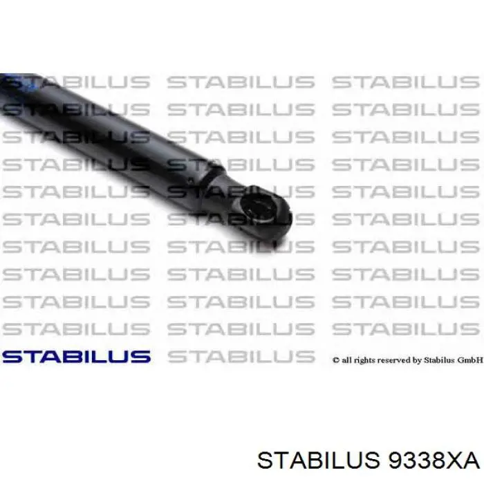 9338XA Stabilus Amortyzator klapy bagażnika (3/5 drzwi-tylnych)