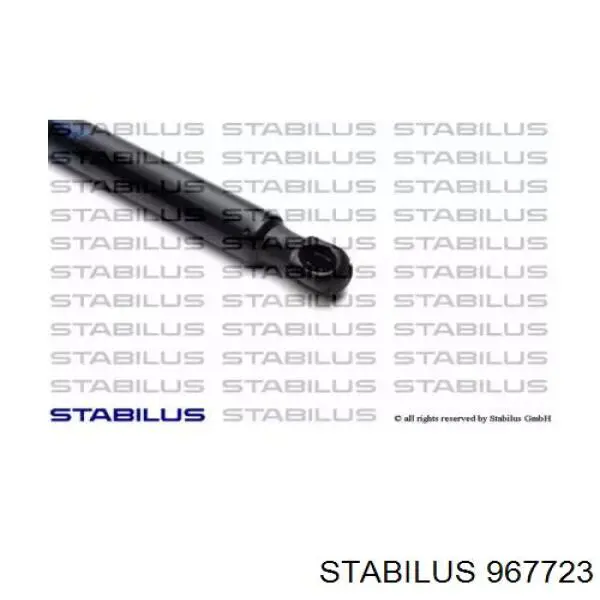 967723 Stabilus Amortyzator klapy bagażnika (3/5 drzwi-tylnych)