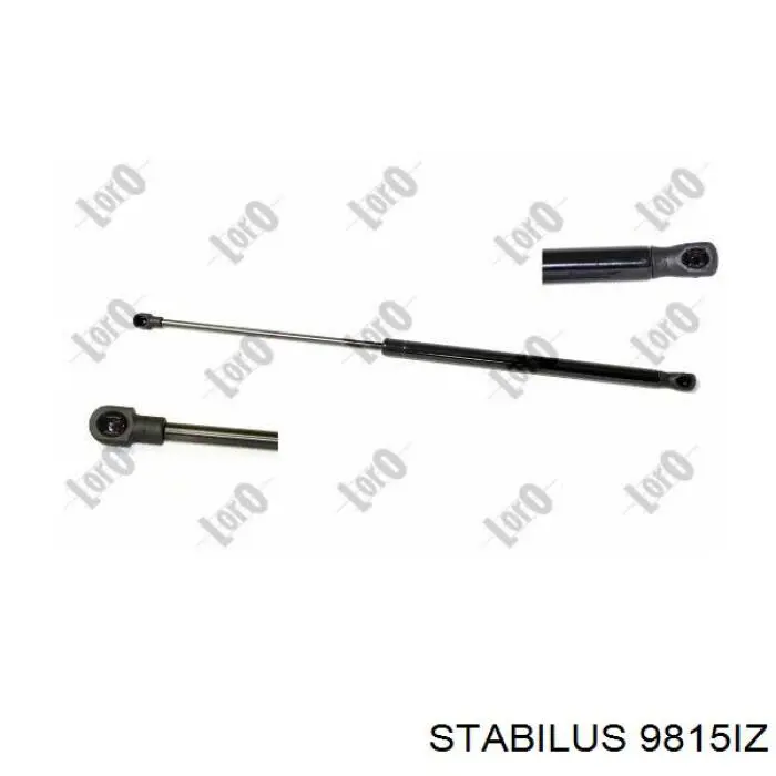 Do koszyka 9815IZ Stabilus Amortyzator klapy bagażnika (3/5 drzwi-tylnych)