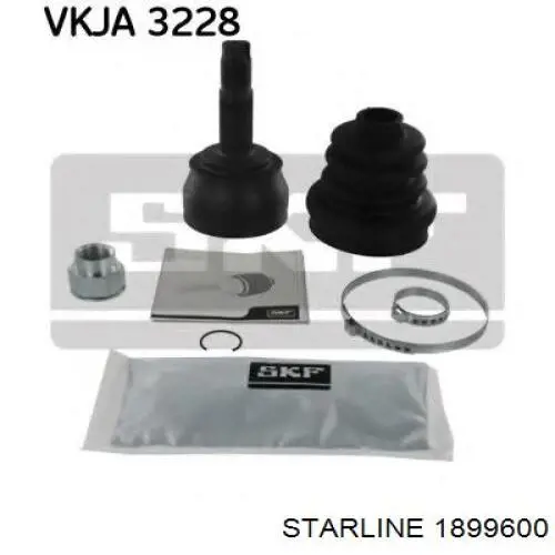 Przegub homokinetyczny przedni zewnętrzny Starline 1899600 cena, od 32,92 USD