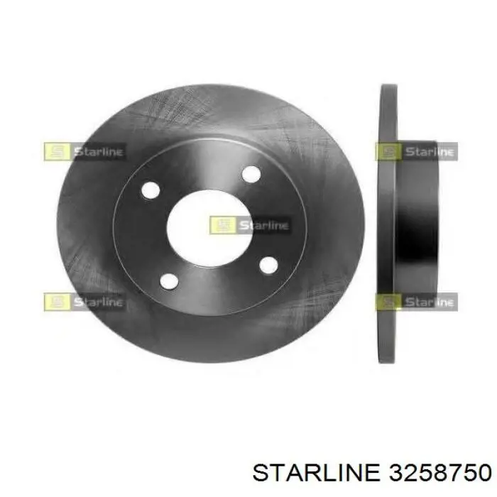 Do koszyka 3258750 Starline Silentblock czopu tylnego