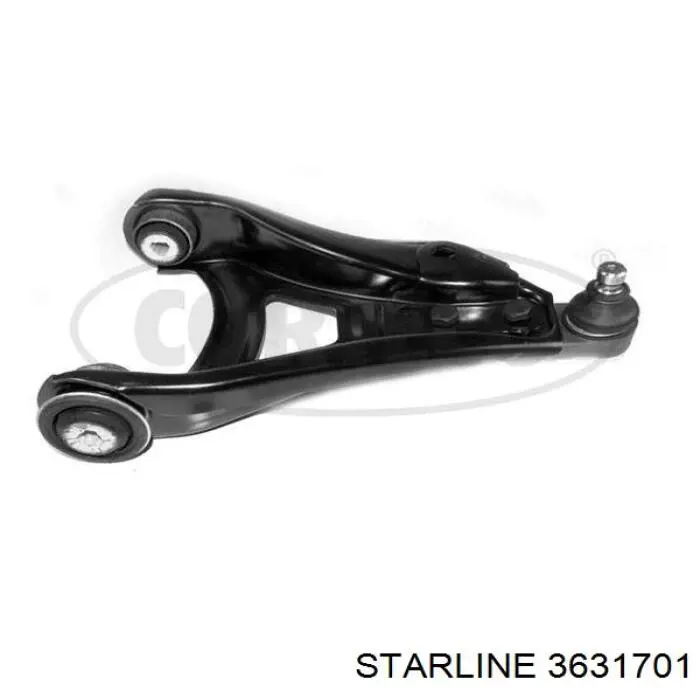 Wahacz zawieszenia przedniego dolny lewy Starline 3631701 cena, od 39,37 USD