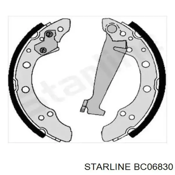 Klocki hamulcowe tylne bębnowe Starline BC06830 cena, od 31,91 USD