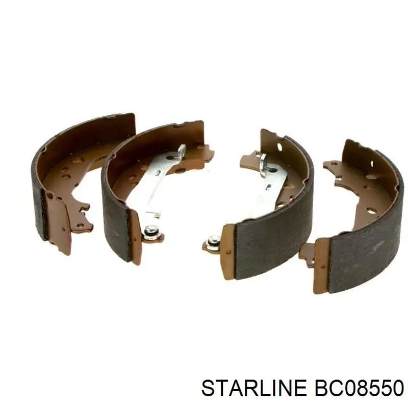 BC08550 Starline Klocki hamulcowe tylne bębnowe