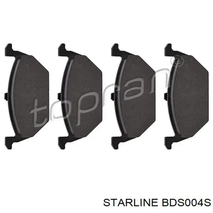 Do koszyka BDS004S Starline Klocki hamulcowe przednie tarczowe