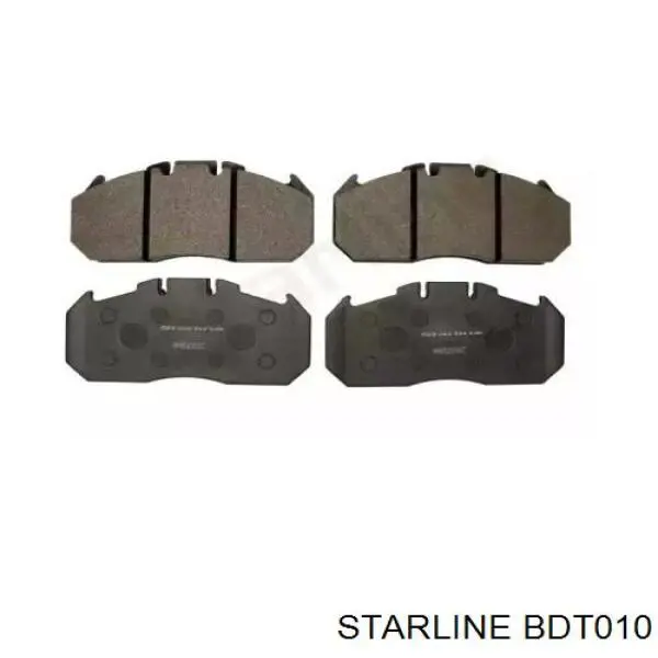 BDT010 Starline Klocki hamulcowe przednie tarczowe