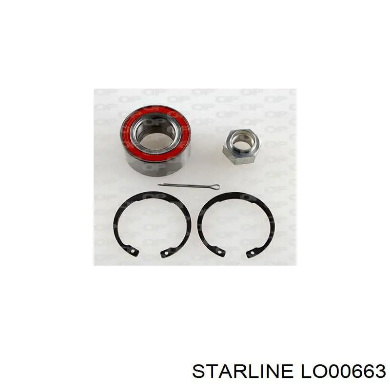 Do koszyka LO00663 Starline Łożysko piasty przedniej