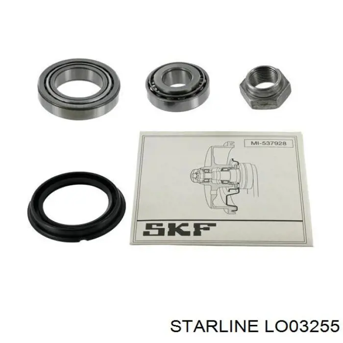 Lożysko piasty tylnej/przedniej Starline LO03255 cena, od 10,21 USD