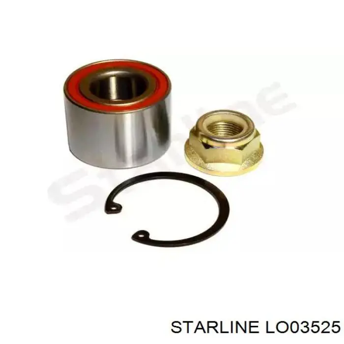 Lożysko piasty tylnej Starline LO03525 cena, od 16,04 USD