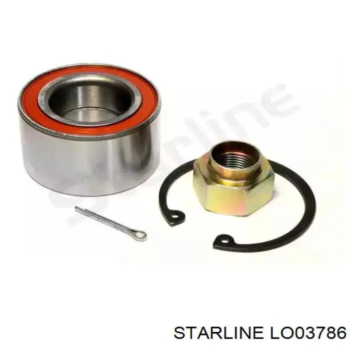 Łożysko piasty przedniej Starline LO03786 cena, od 15,85 USD