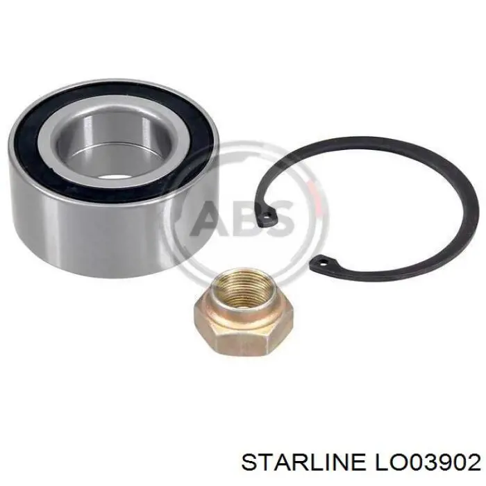 Łożysko piasty przedniej Starline LO03902 cena, od 20,02 USD