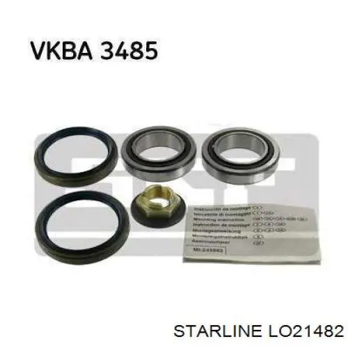 Piasta tylna Starline LO21482 cena, od 54,42 USD