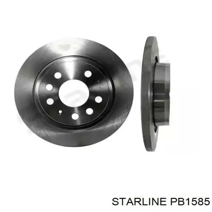 Tarcza hamulcowa tylna Starline PB1585 cena, od 49,17 USD