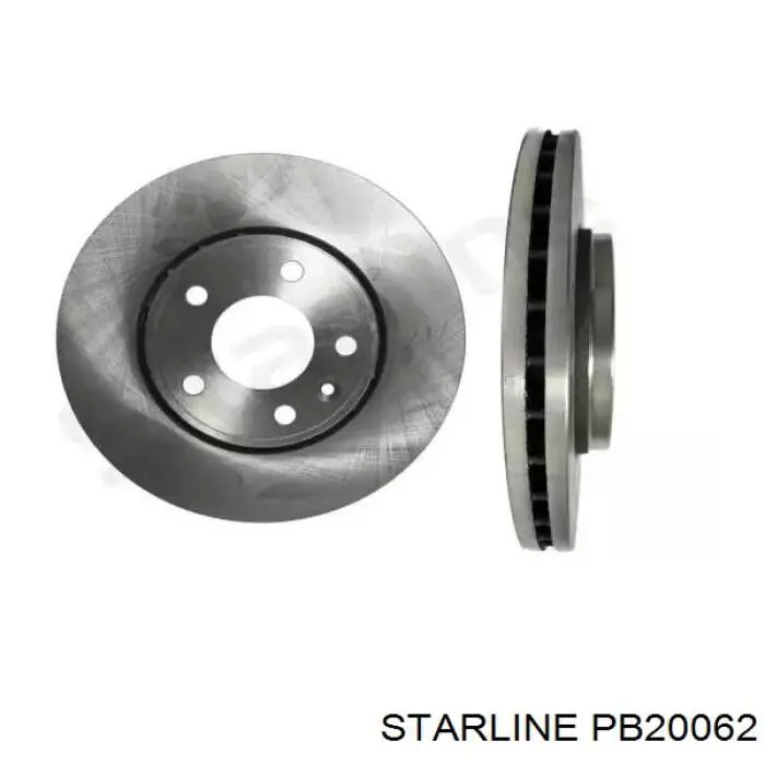 Tarcza hamulcowa przednia Starline PB20062 cena, od 80,35 USD