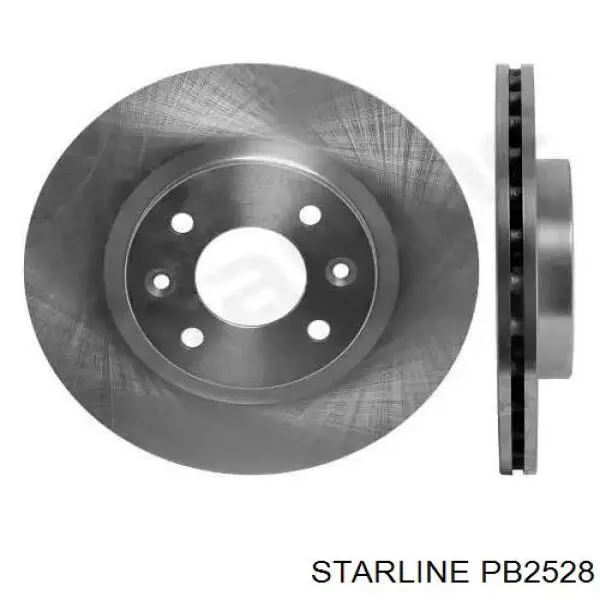 Tarcza hamulcowa przednia Starline PB2528 cena, od 32,60 USD