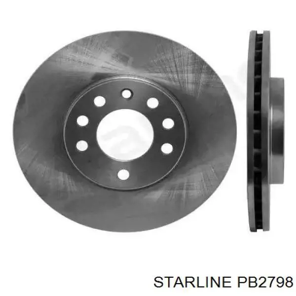Tarcza hamulcowa przednia Starline PB2798 cena, od 42,28 USD