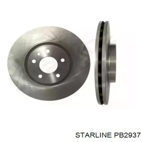 Do koszyka PB2937 Starline Tarcza hamulcowa przednia