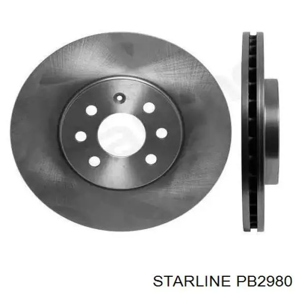 Tarcza hamulcowa przednia Starline PB2980 cena, od 47,72 USD