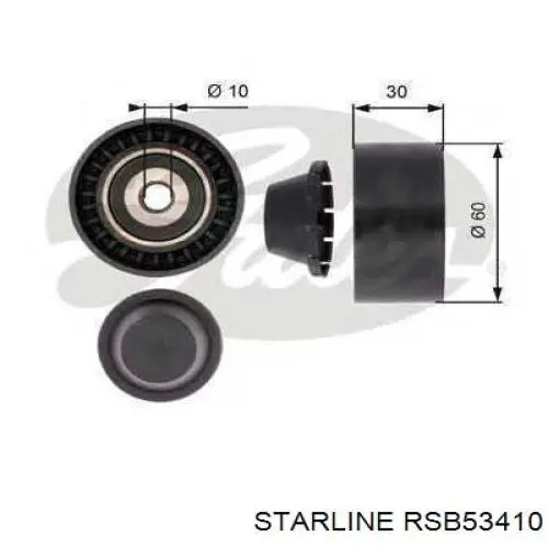 RSB53410 Starline Rolka prowadząca, kierunkowa paska napędowego