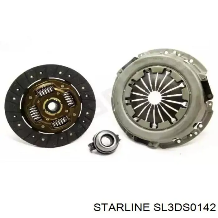 Zestaw sprzęgła (3 części) Starline SL3DS0142 cena, od 160,47 USD
