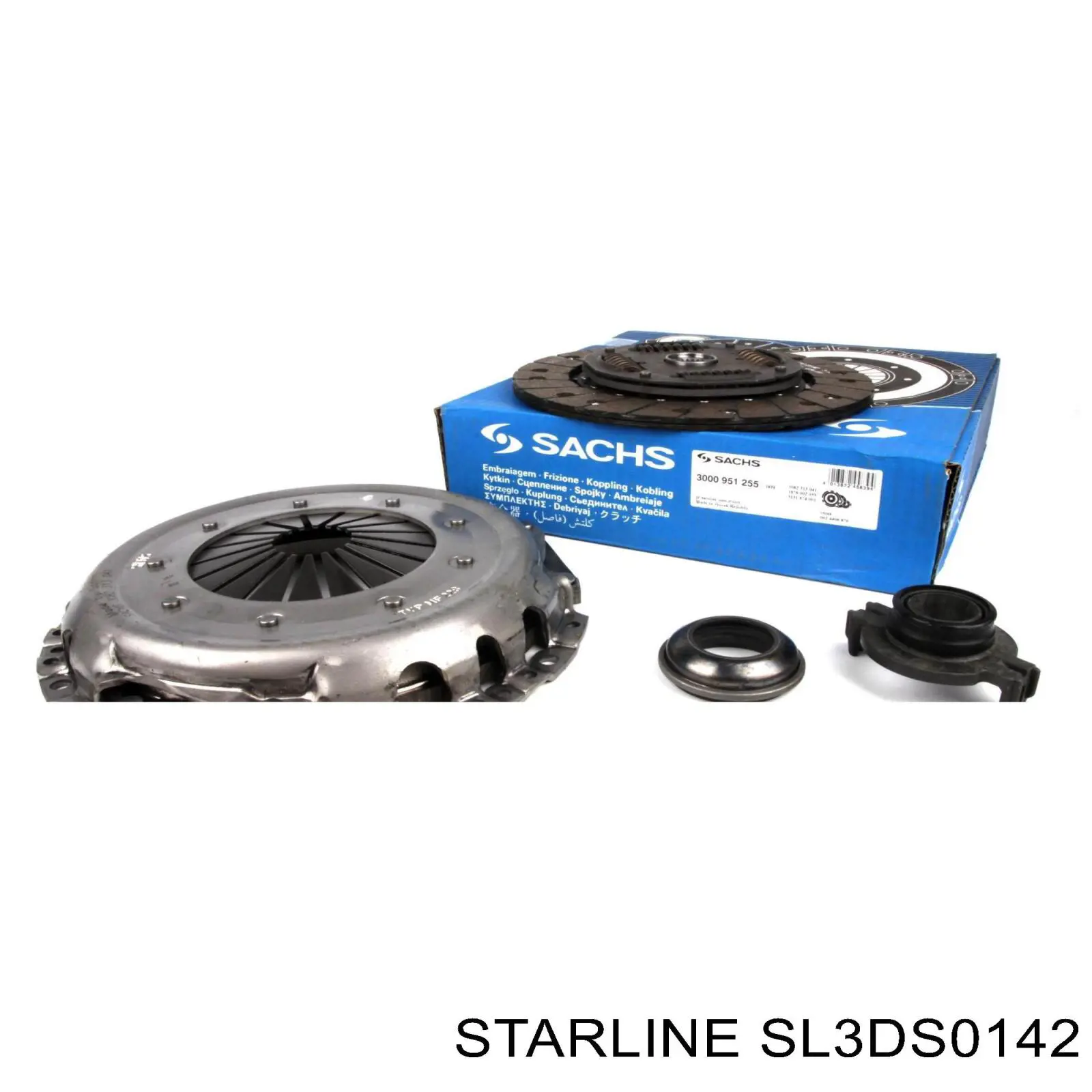 Do koszyka SL3DS0142 Starline Zestaw sprzęgła (3 części)