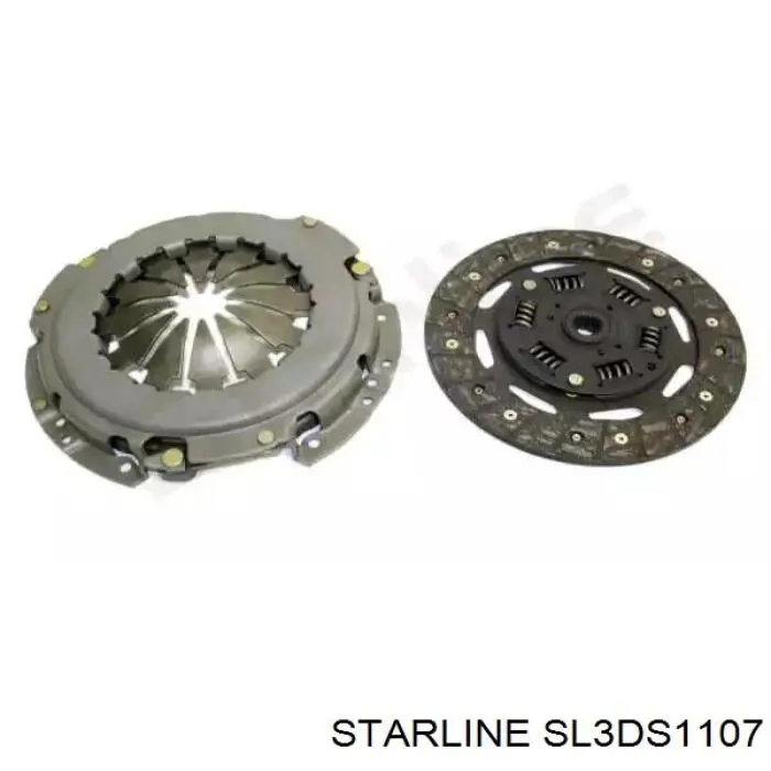 SL 3DS1107 Starline zestaw sprzęgła (3 części)