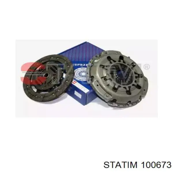 Do koszyka 3M517540A1G Ford Zestaw sprzęgła (3 części)