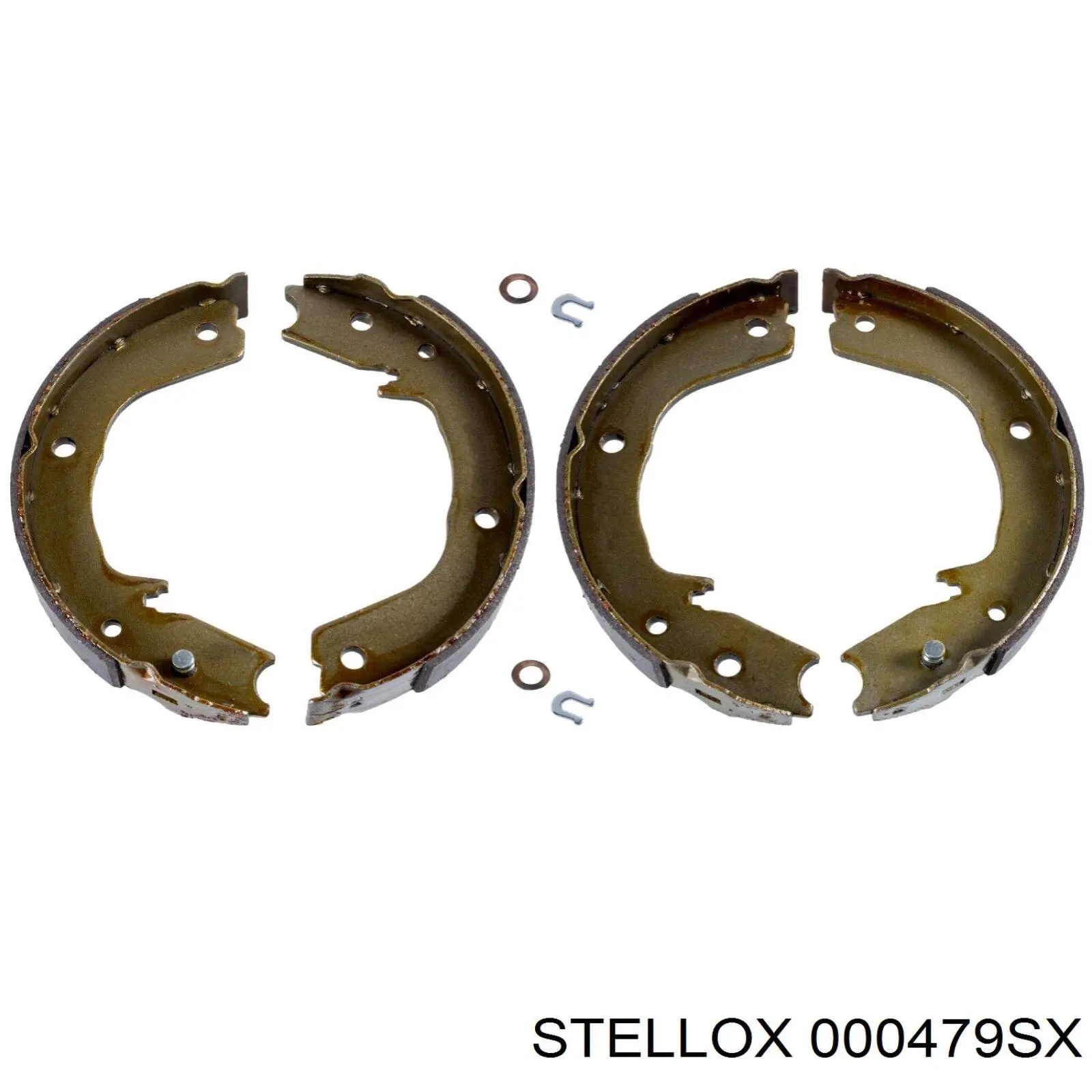 Do koszyka 4800A057 Mitsubishi Klocki hamulcowe tylne bębnowe