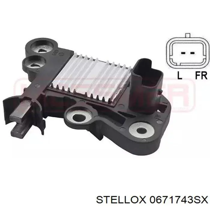 Regulator alternatora (przekaźnik ładowania) 72300624 Profit