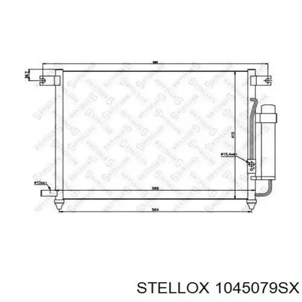 Chłodnica klimatyzacji Depo/Loro/Abakus 0110160002 cena, od 86,09 USD